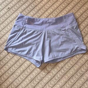 Light Purple Lululemon 4' Speed Up Short